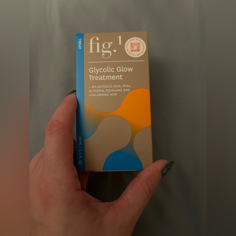 Fig.1 glycolic glow treatment